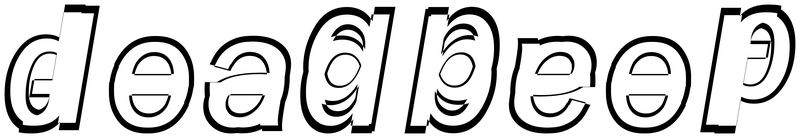 Ambigram for deadbeef in Framdit